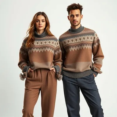 Conjunto de felpa de lana merina Comillas — Hispalis