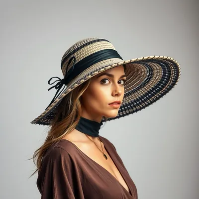 Sombrero de fieltro de canalé Ribadeo — Encinar