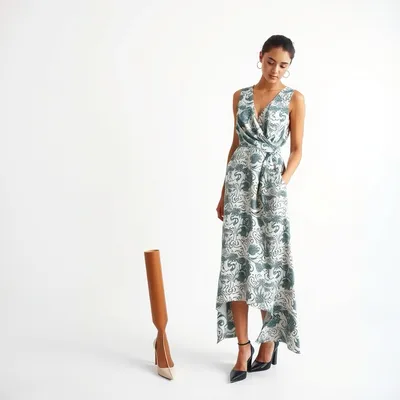 Vestido midi de pana Peñíscola — Garbo