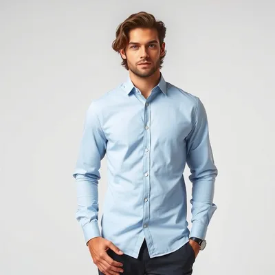 Camisa oxford de sarga Altea — Jaraíz
