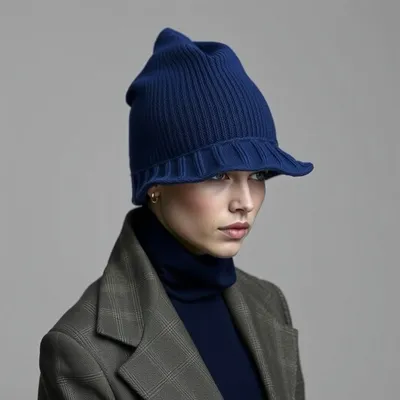 Gorro de punto de lino lavado Sotogrande — Fábula