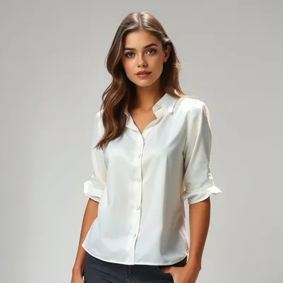 Blusa satinada de punto fino Altea — Levante Club
