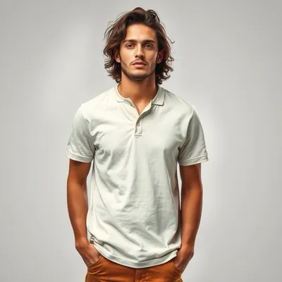 Camiseta básica de algodón peinado Vejer — Índigo Norte