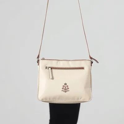 Bandolera con detalle bordado Setenil — Fábula