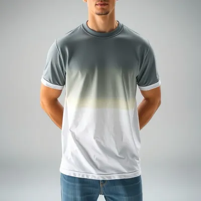 Camiseta estampada de gasa Getaria — Bruma