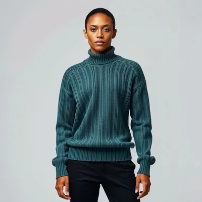 Jersey de canalé de lana merina Getaria — Hispalis