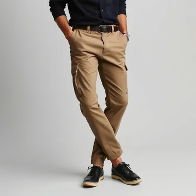 Pantalón cargo de punto fino Aínsa — Hispalis