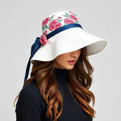 Gorra con estampado floral Vejer — Mistral & Co
