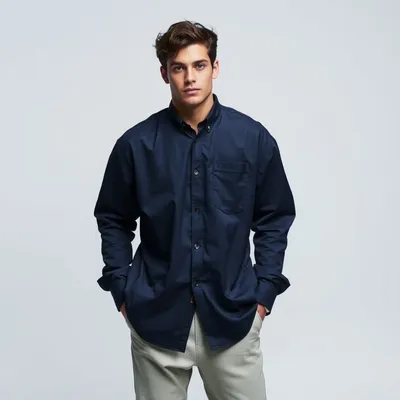 Camisa oversize de punto fino Trujillo — Hispalis