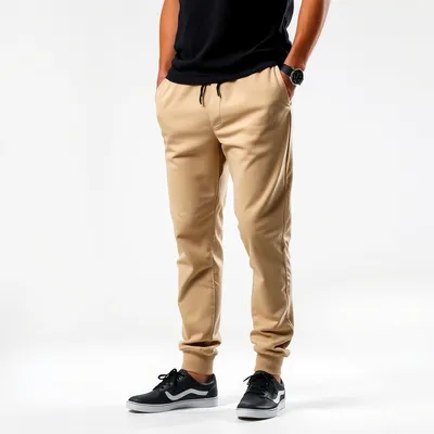 Pantalón jogger de crepé Lastres — Índigo Norte