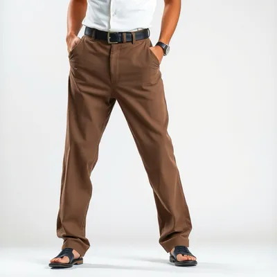 Pantalón palazzo de lino lavado Mojácar — Garbo