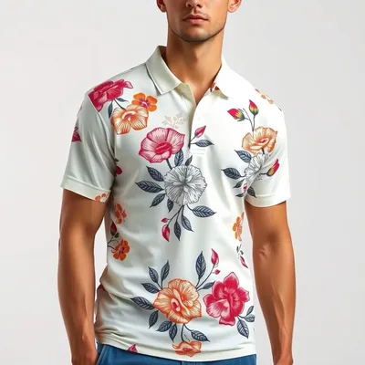Camiseta estampada con estampado floral Aracena — Levante Club