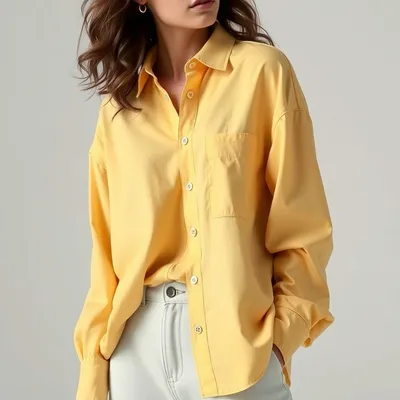 Camisa oversize de gasa Sepúlveda — Garbo