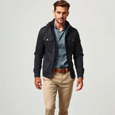 Vaquero slim de algodón orgánico Cudillero — Costalta