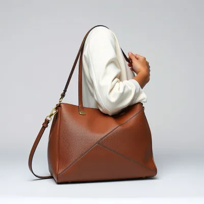 Bolso baguette en tejido técnico Aínsa — Bruma