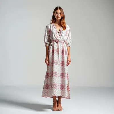 Vestido de punto con acabado lavado Deià — Jaraíz