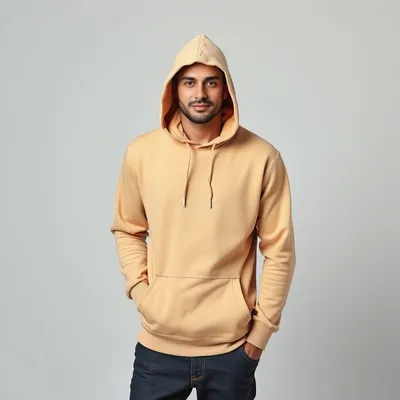 Sudadera con capucha de sarga Olite — Duna Sur