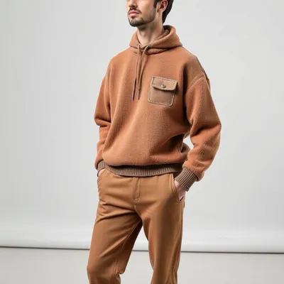 Conjunto de felpa de crepé Altea — Garbo