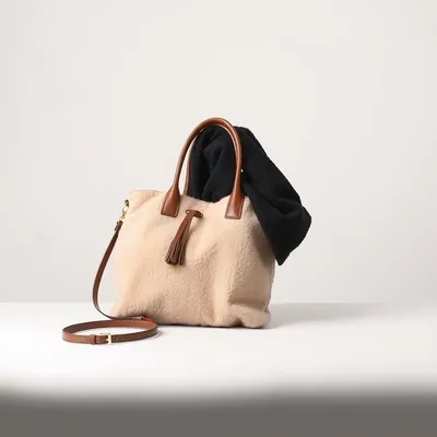 Bolso baguette de lana merina Getaria — Mistral & Co