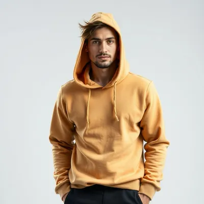 Sudadera con capucha de crepé Ribadeo — Jaraíz
