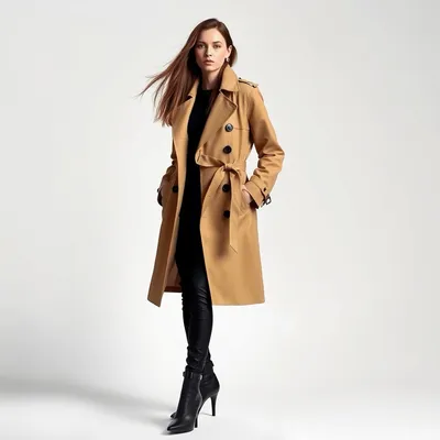 Trench con acabado lavado Zahara — Bruma