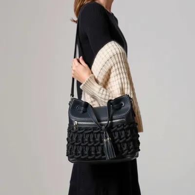 Bandolera de lana merina Cadaqués — Hispalis