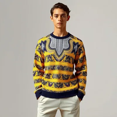 Jersey de canalé de algodón peinado Peñíscola — Jaraíz