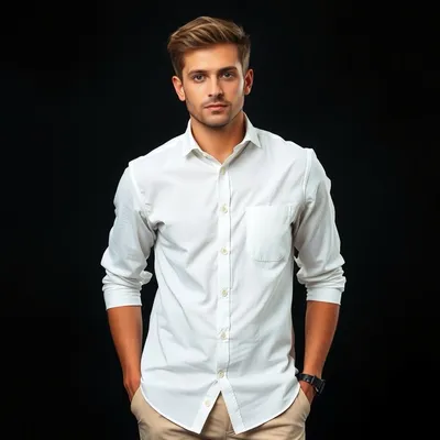 Camisa oxford de lino lavado Lastres — Fábula