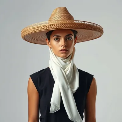 Sombrero de fieltro de punto fino Frigiliana — Índigo Norte