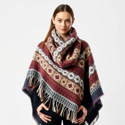 Bufanda de lana de pana Peñíscola — Mistral & Co