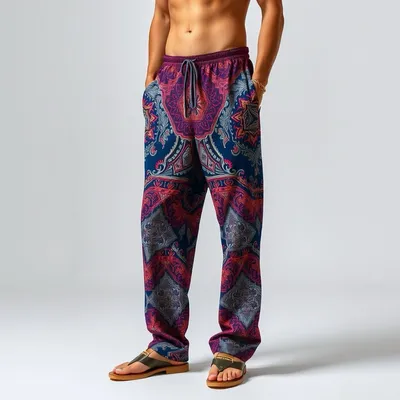 Pantalón de chándal en tejido elástico Mojácar — Hispalis