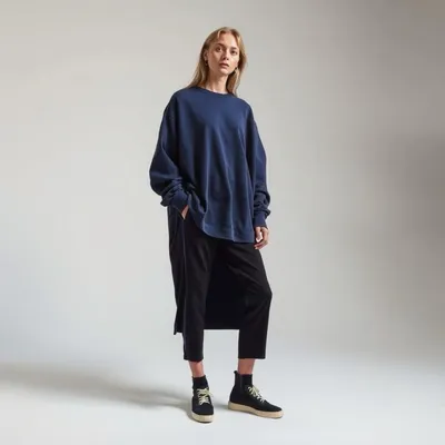 Jersey oversize en tejido reciclado Formentera — Hispalis