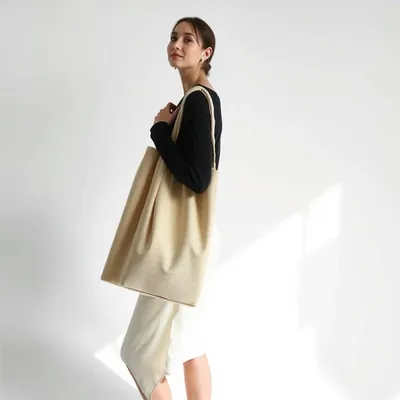 Bolso tote de algodón orgánico Ribadeo — Encinar