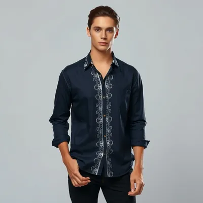 Camisa de popelín de gasa Zahara — Bruma