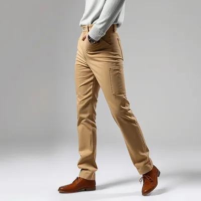 Pantalón cargo de lana merina Comillas — Garbo