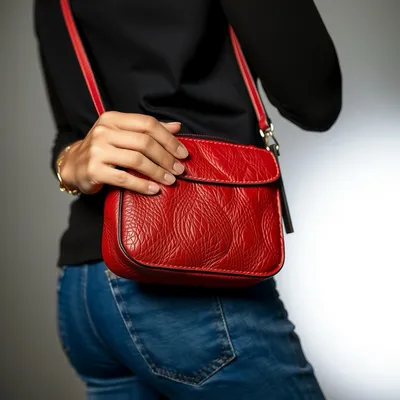 Bandolera con detalle bordado Sepúlveda — Bruma