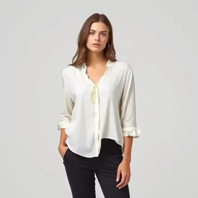 Blusa fluida de pana Almagro — Hispalis