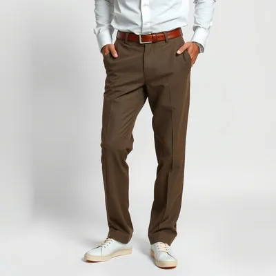 Pantalón chino de algodón orgánico Getaria — Bruma
