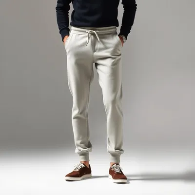 Pantalón jogger de lana merina Lastres — Alondra
