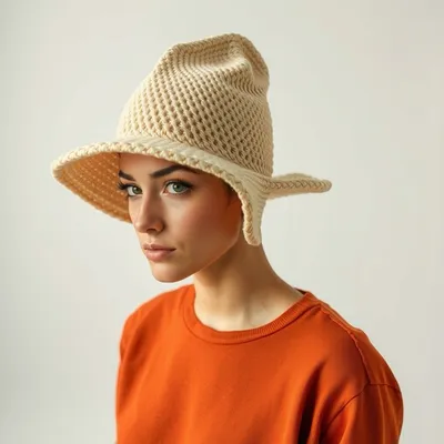 Gorro de punto de algodón peinado Setenil — Garbo