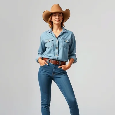 Vaquero mom fit en tejido técnico Altea — Índigo Norte