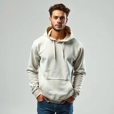 Sudadera con capucha de crepé Olite — Índigo Norte
