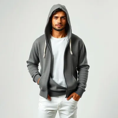 Sudadera con capucha de algodón peinado Trujillo — Fábula