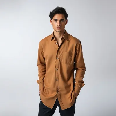 Camisa de franela de lana merina Sotogrande — Costalta
