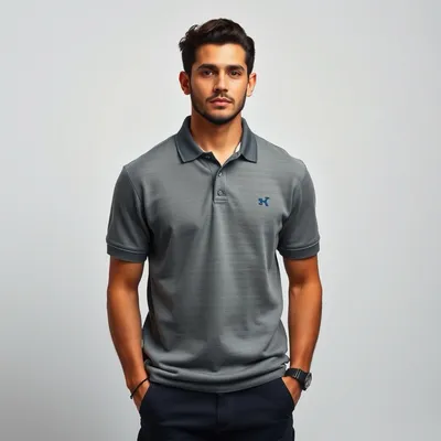 Polo de piqué de lana merina Chinchón — Costalta