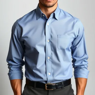 Camisa oxford de punto fino Lastres — Encinar