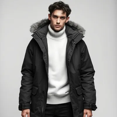 Parka de algodón orgánico Llanes — Alondra