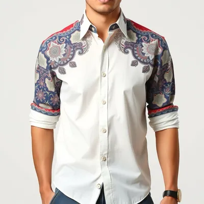 Camisa de franela de sarga Aracena — Jaraíz