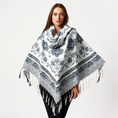 Pañuelo de seda en tejido elástico Setenil — Hispalis