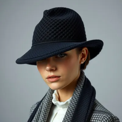 Gorro de punto de canalé Getaria — Encinar